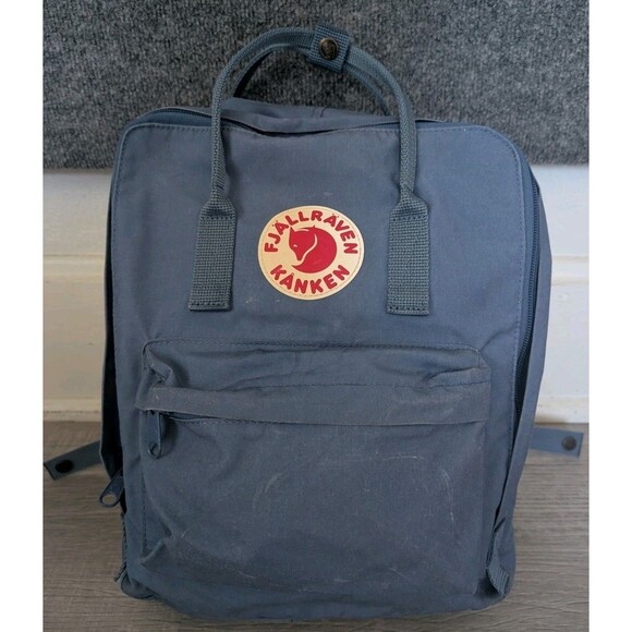 Fjallraven Kanken Classic Backpack Blue Gray 16L School Bag Outdoor Sweden - Picture 1 of 16